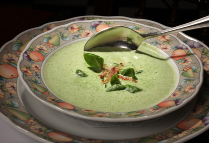 Kopfsalat-Creme-Suppe