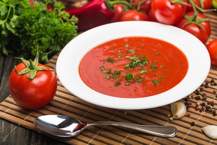 Tomatensuppe pur